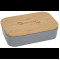 Boîte à lunch en fibre de bambou avec couvercle pour planche à découper