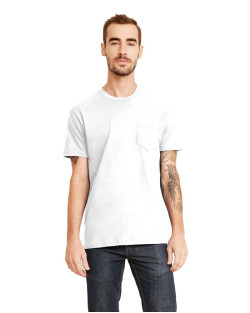 T-shirt unisexe à col rond avec poche de Next Level