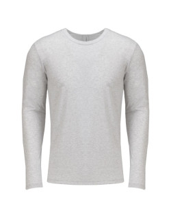 Next Level Triblend - T-shirt pour homme tri-mélange à col rond et manches longues