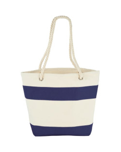 Cabas cabas en toile de coton Capri Stripes 12oz
