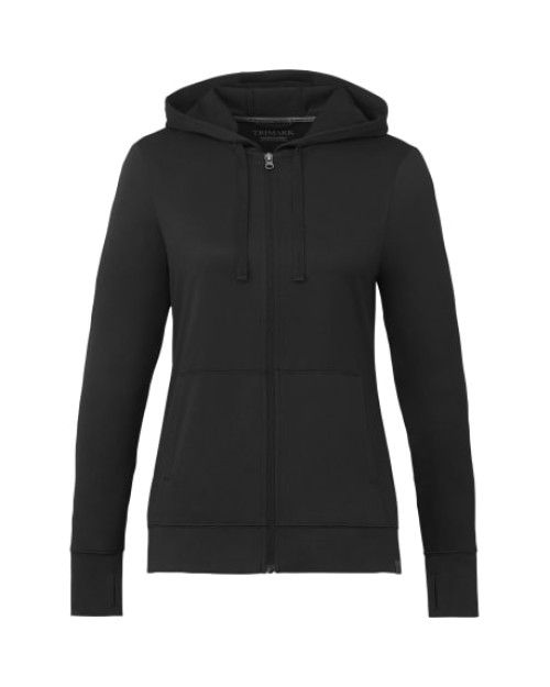 Sweat à capuche à fermeture éclair intégrale LAVAR Eco Knit pour femmes