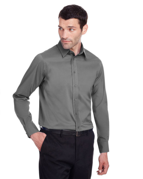 Collection Crown pour homme Chemise extensible de coupe ajustée en drap léger