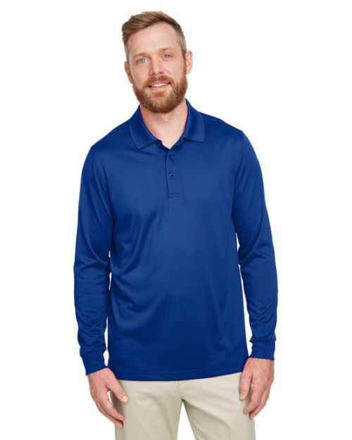 Advantage - Polo pour homme de taille longue à manches longues avec protection contre les accrocs Plus